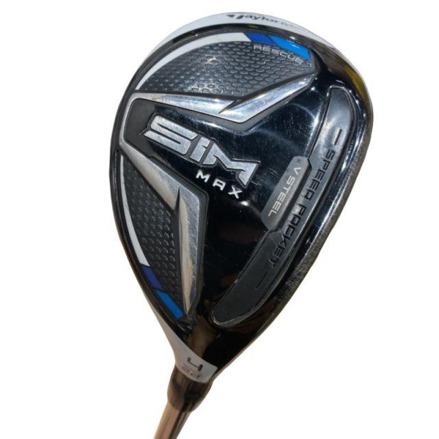 【中古】 テーラーメイド SIM MAX U4 ユーティリティ UT KBS MAX85 JP (フレックスS) メンズ 男性用 右利き 右用 Cランク ゴルフクラブ