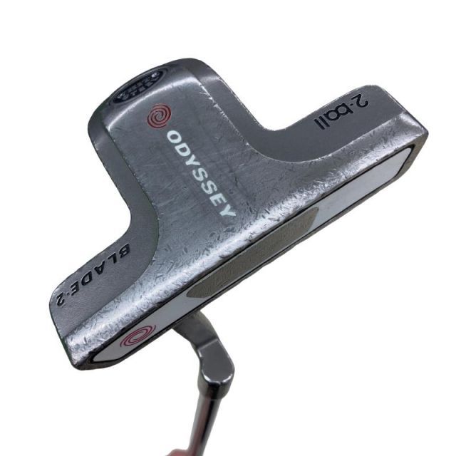【中古】 オデッセイ WHITE STEEL 2・ball BLADE2 33インチ パター PT スチール (フレックスその他) メンズ 男性用 右利き 右用 Cランク ゴルフクラブ