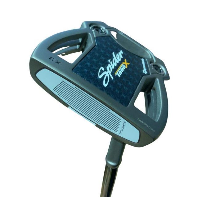 【中古】 テーラーメイド Spider TOUR X X3 34インチ レフティ USA パター PT スチール (フレックスその他) メンズ 男性用 左利き レフティ 左用 Cランク ゴルフクラブ