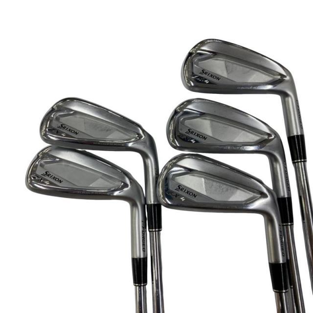 【中古】 ダンロップ SRIXON ZXi4 5S アイアンセット IR 純正特注シャフト (フレックスS) メンズ 男性用 右利き 右用 Cランク ゴルフクラブ 59,987円