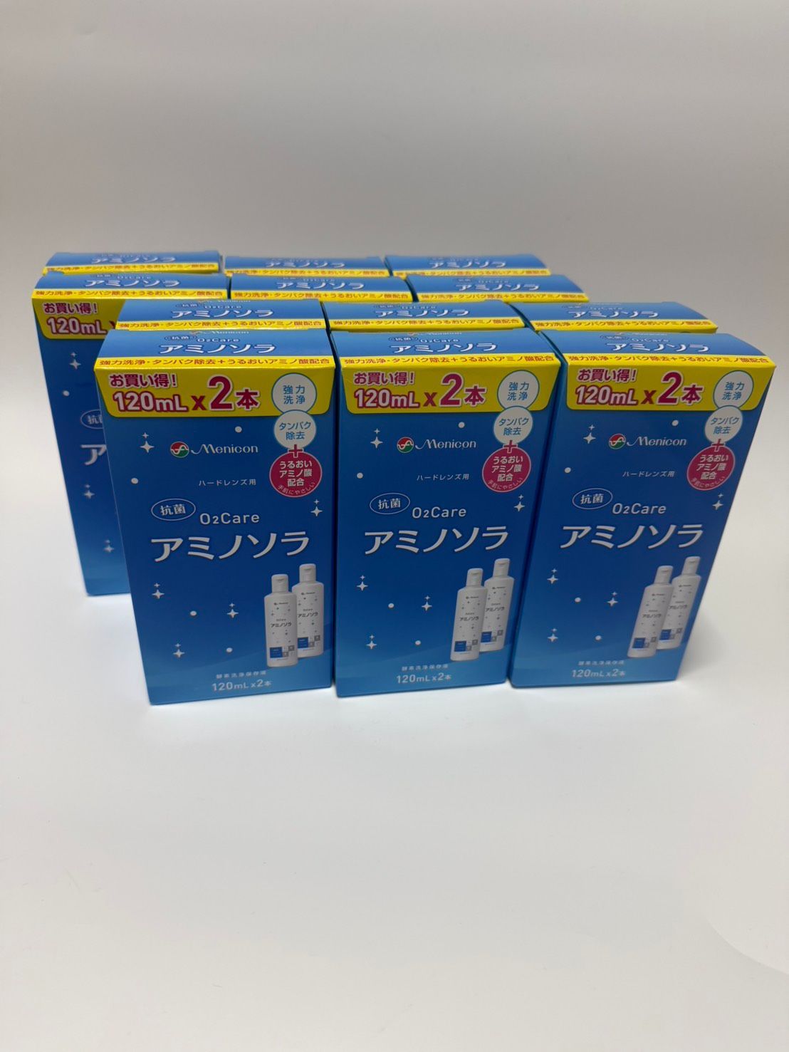 メニコン アミノソラ 120ml 24本 8,640円