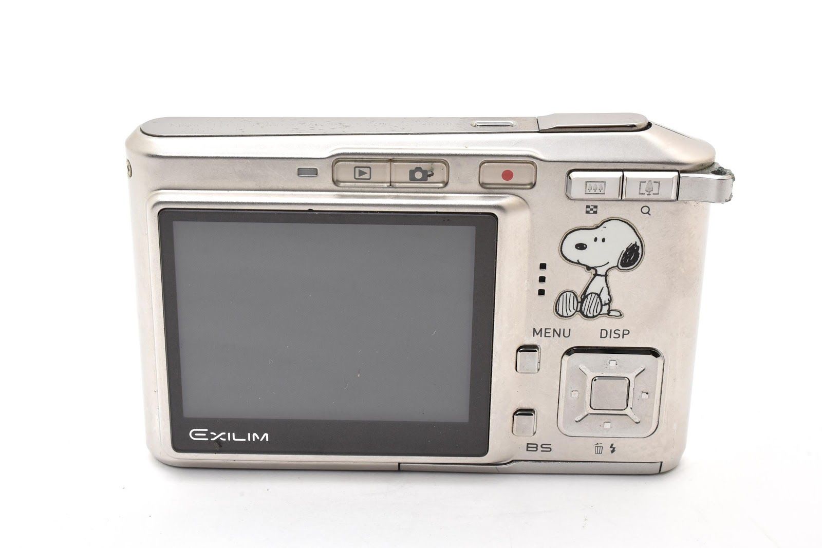 ☆良品☆ カシオ CASIO EX-S600 シルバー スヌーピー デジタルカメラ 