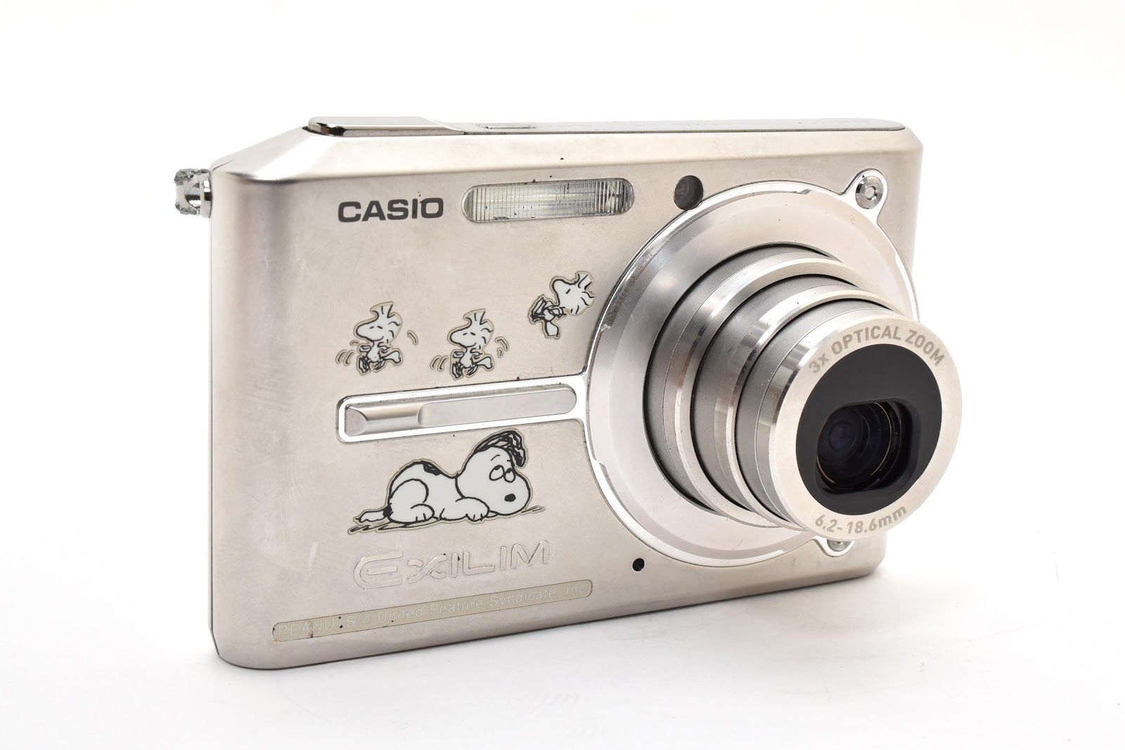 ☆良品☆ カシオ CASIO EX-S600 シルバー スヌーピー デジタルカメラ
