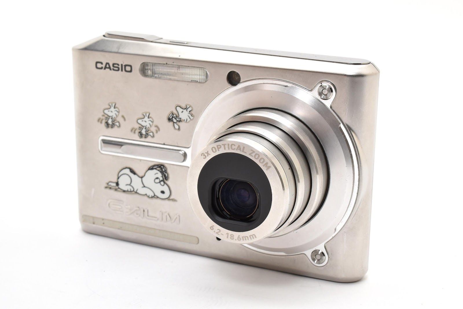 ☆良品☆ カシオ CASIO EX-S600 シルバー スヌーピー デジタルカメラ