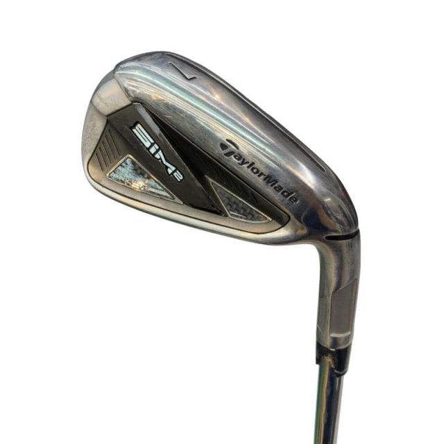 中古】 テーラーメイド SIM2 MAX 7S アイアンセット IR KBS MAX MT85