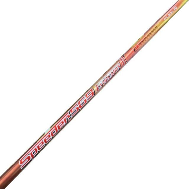 【中古】 テーラーメイドスリーブ付き(Qi4D系) フジクラドライバー用 シャフト Speeder 569 EVOLUTION II (フレックスS)Bランク ゴルフクラブ