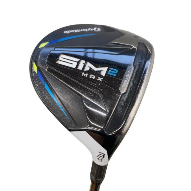 【中古】 テーラーメイド SIM2 MAX 3W フェアウェイウッド FW リシャフト (フレックスその他) メンズ 男性用 右利き 右用 Cランク ゴルフクラブ