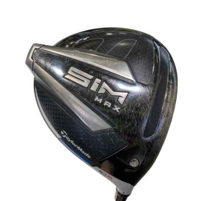 【中古】 テーラーメイド SIM MAX 10.5° ドライバー DR TENSEI BLUE TM50(DR) (フレックスR) メンズ 男性用 右利き 右用 Cランク ゴルフクラブ