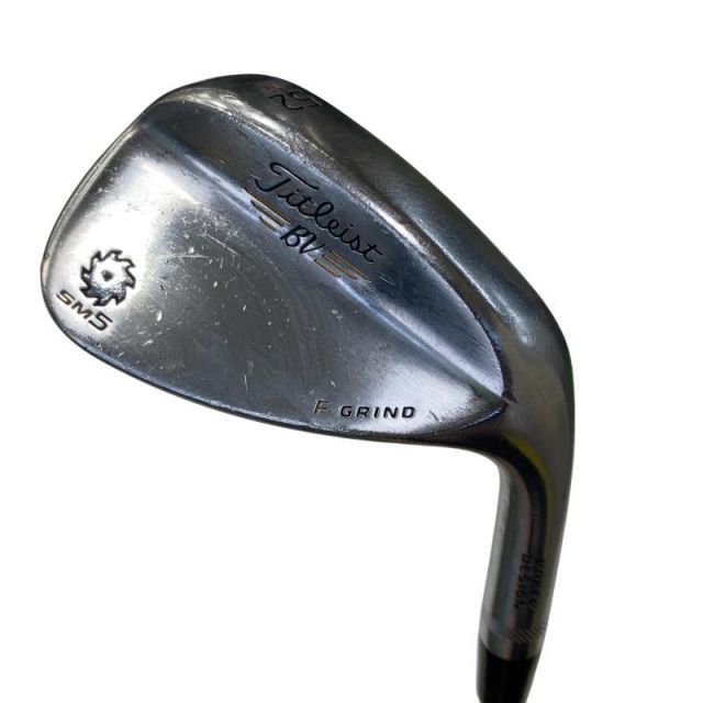【中古】 タイトリスト VOKEY SPIN MILLED SM5 ツアークロム 52°/12°F ウェッジ WG NS PRO 950GH (フレックスS) メンズ 男性用 右利き 右用 Cランク ゴルフクラブ