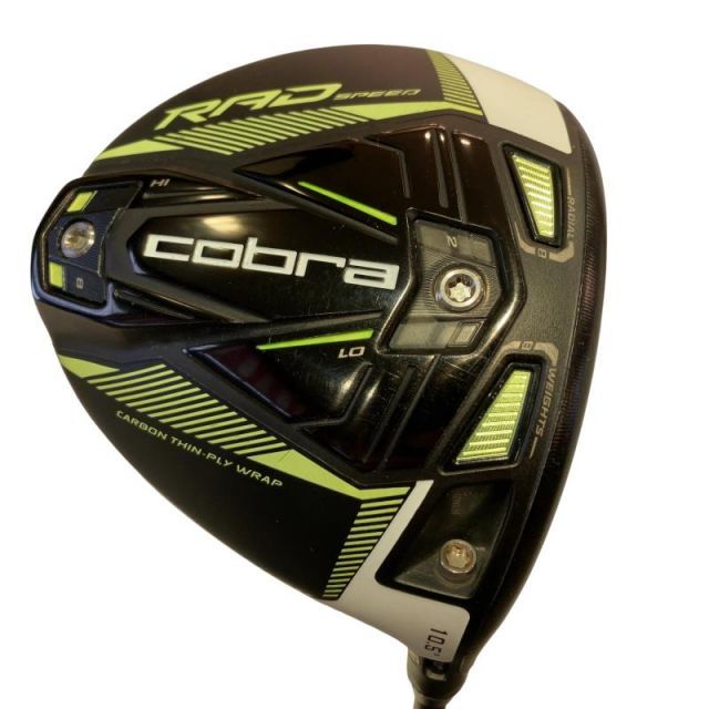 【中古】 コブラ KING RADSPEED 10.5°(イエロー) ドライバー DR Tour AD for RADSPEED(DR) (フレックスS) メンズ 男性用 右利き 右用 Cランク ゴルフクラブ