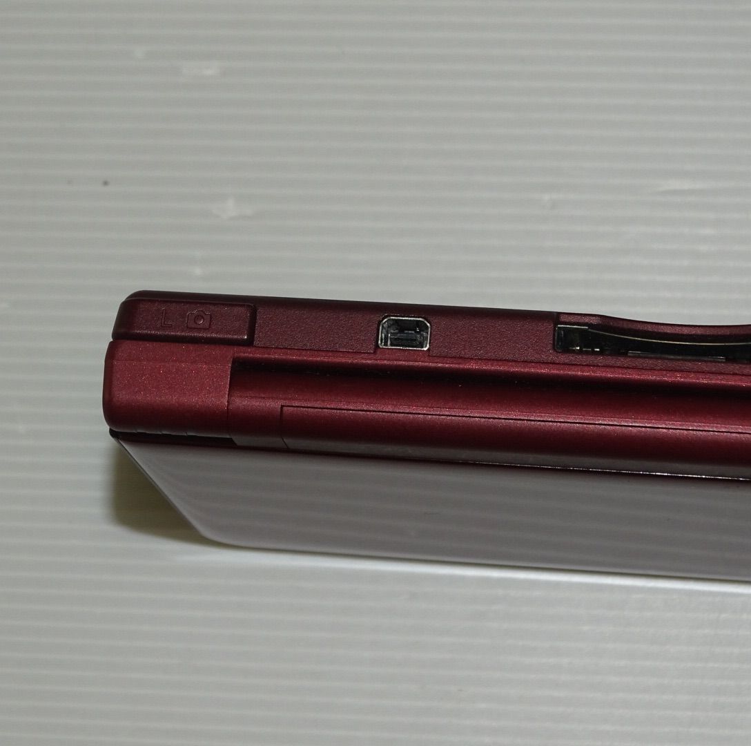 ニンテンドーDSi LL ワインレッド 本体 訳アリジャンク品 QA8715