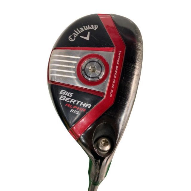【中古】 キャロウェイ BIG BERTHA ALPHA 815 20° ユーティリティ UT BIG BERTHA ALPHA 815(ユーティリティ) (フレックスS) メンズ 男性用 右利き 右用 Cランク ゴルフクラブ