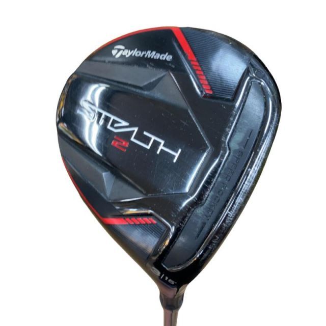 【中古】 テーラーメイド STEALTH2 3W フェアウェイウッド FW Tour AD CQ-6 (フレックスS) メンズ 男性用 右利き 右用 Cランク ゴルフクラブ