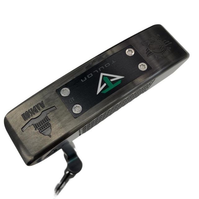 【中古】 TOULON DESIGN TOULON GARAGE MADISON ブラック 34インチ パター PT スチール (フレックスその他) メンズ 男性用 右利き 右用 Bランク ゴルフクラブ