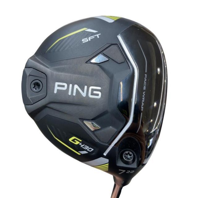 【中古】 ピン G430 SFT 7W フェアウェイウッド FW ALTA J CB BLACK(FW) (フレックスSR) メンズ 男性用 右利き 右用 Cランク ゴルフクラブ