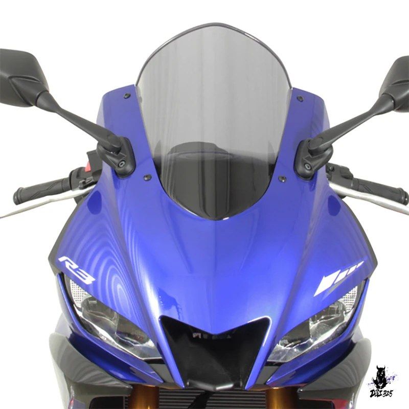 ヤマハ YZF-R3/R25 2019-2025年式 ダブルバブル ウインドシールド ウインドスクリーン