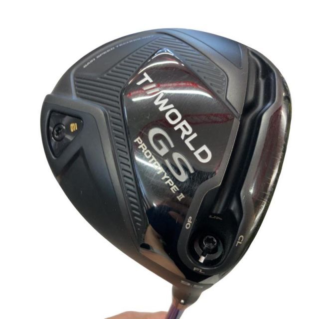 【中古】 本間ゴルフ TOUR WORLD GS PROTOTYPE II 9.5° ドライバー DR 純正特注シャフト (フレックスS) メンズ 男性用 右利き 右用 Cランク ゴルフクラブ