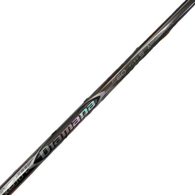 【中古】 キャロウェイスリーブ付き(QUANTUM系) 三菱ケミカル(レイヨン)ドライバー用 シャフト Diamana ZF60 (フレックスS)Bランク ゴルフクラブ
