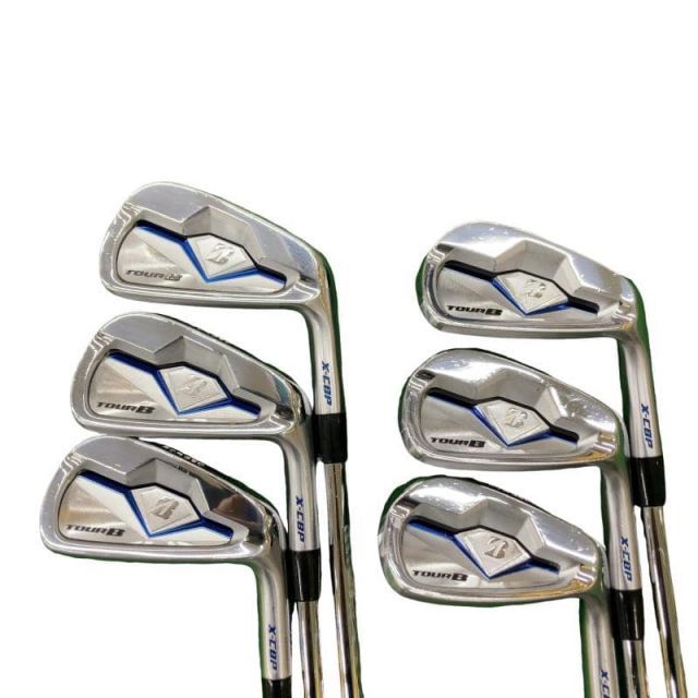 【中古】 ブリヂストン TOUR B X-CBP(2018) 6S アイアンセット IR NS PRO 950GH (フレックスS) メンズ 男性用 右利き 右用 Cランク ゴルフクラブ