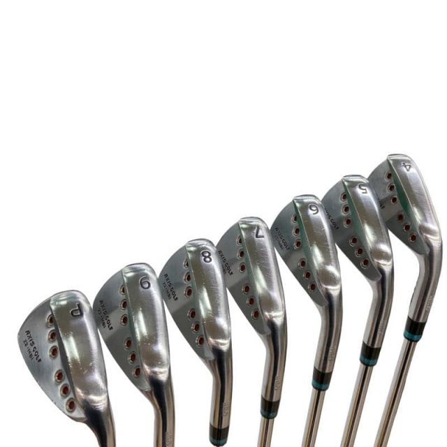 【中古】 AXIS GOLF AXIS GOLF Z2・MBI 7S アイアンセット IR 純正特注シャフト (フレックスS) メンズ 男性用 右利き 右用 Cランク ゴルフクラブ