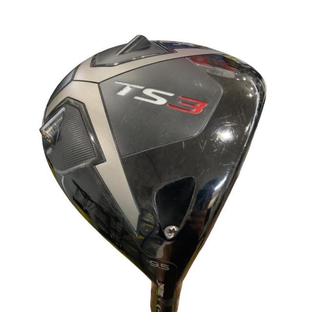 【中古】 タイトリスト TS3 9.5° ドライバー DR リシャフト (フレックスその他) メンズ 男性用 右利き 右用 Cランク ゴルフクラブ