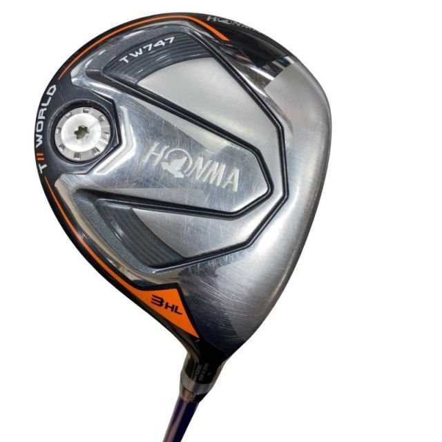【中古】 本間ゴルフ TOUR WORLD TW747 3HL フェアウェイウッド FW VIZARD FP-6 (フレックスS) メンズ 男性用 右利き 右用 Cランク ゴルフクラブ
