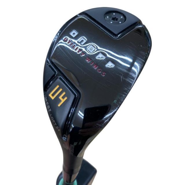 【中古】 ダイワ(グローブライド) ONOFF UTILITY WINGS(2024) KURO U4 ユーティリティ UT CBT-624I (フレックスS) メンズ 男性用 右利き 右用 Cランク ゴルフクラブ
