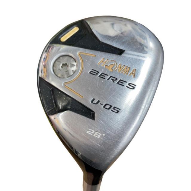 【中古】 本間ゴルフ BERES U-05 28° ユーティリティ UT 3S ARMRQ∞ 48 (フレックスR) メンズ 男性用 右利き 右用 Cランク ゴルフクラブ