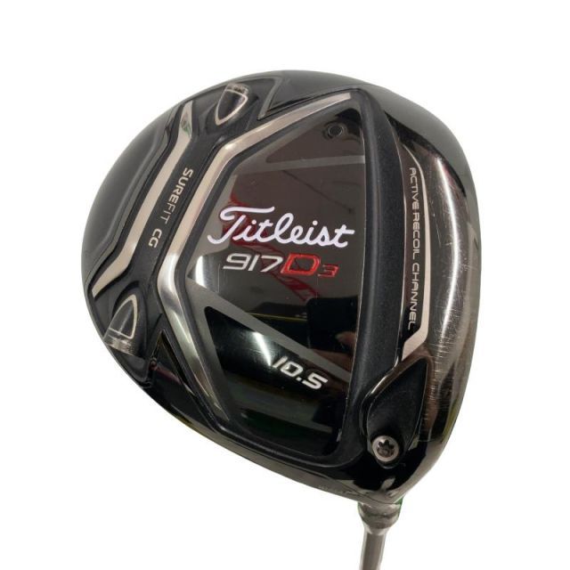 【中古】 タイトリスト 917 D3 10.5° ドライバー DR Titleist Speeder 517 (フレックスS) メンズ 男性用 右利き 右用 Cランク ゴルフクラブ