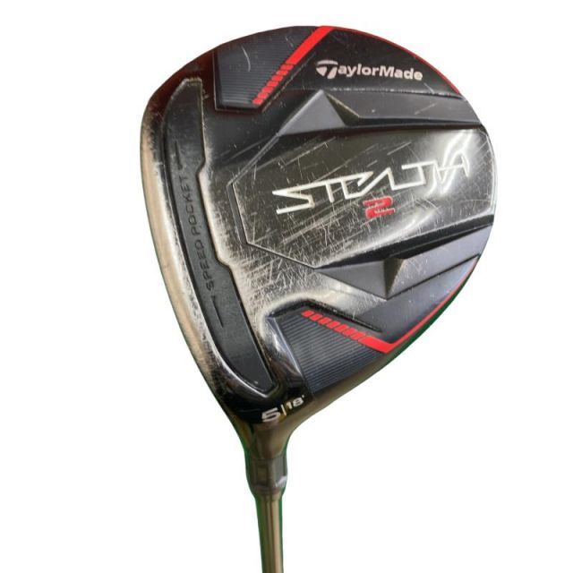 【中古】 テーラーメイド STEALTH2 5W レフティ フェアウェイウッド FW TENSEI RED TM50(STEALTH FW) (フレックスS) メンズ 男性用 左利き レフティ 左用 Cランク ゴルフクラブ