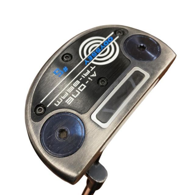 【中古】 オデッセイ Ai-ONE TRI-BEAM #5 34インチ パター PT STROKE LAB 90 スチール (フレックスその他) メンズ 男性用 右利き 右用 Cランク ゴルフクラブ