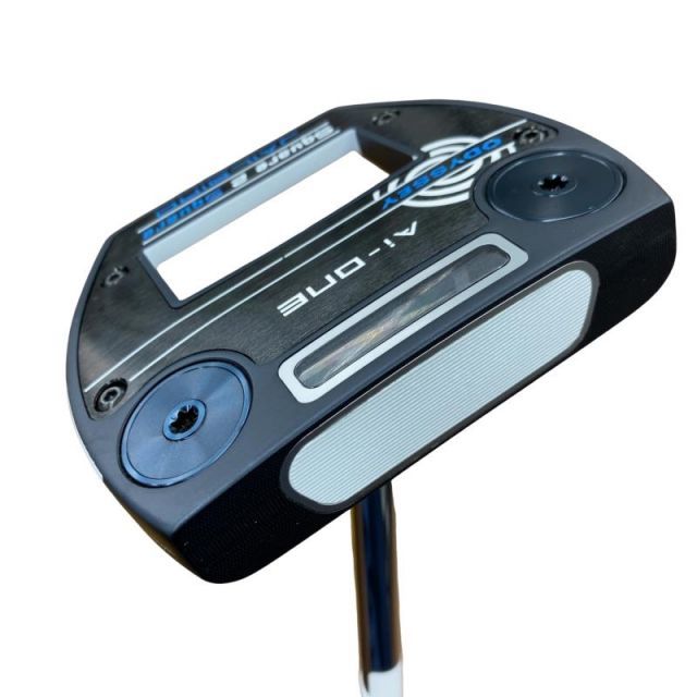 【中古】 オデッセイ Ai-ONE SQUARE 2 SQUARE JAILBIRD 34インチ パター PT STROKE LAB 90 スチール (フレックスその他) メンズ 男性用 右利き 右用 Bランク ゴルフクラブ