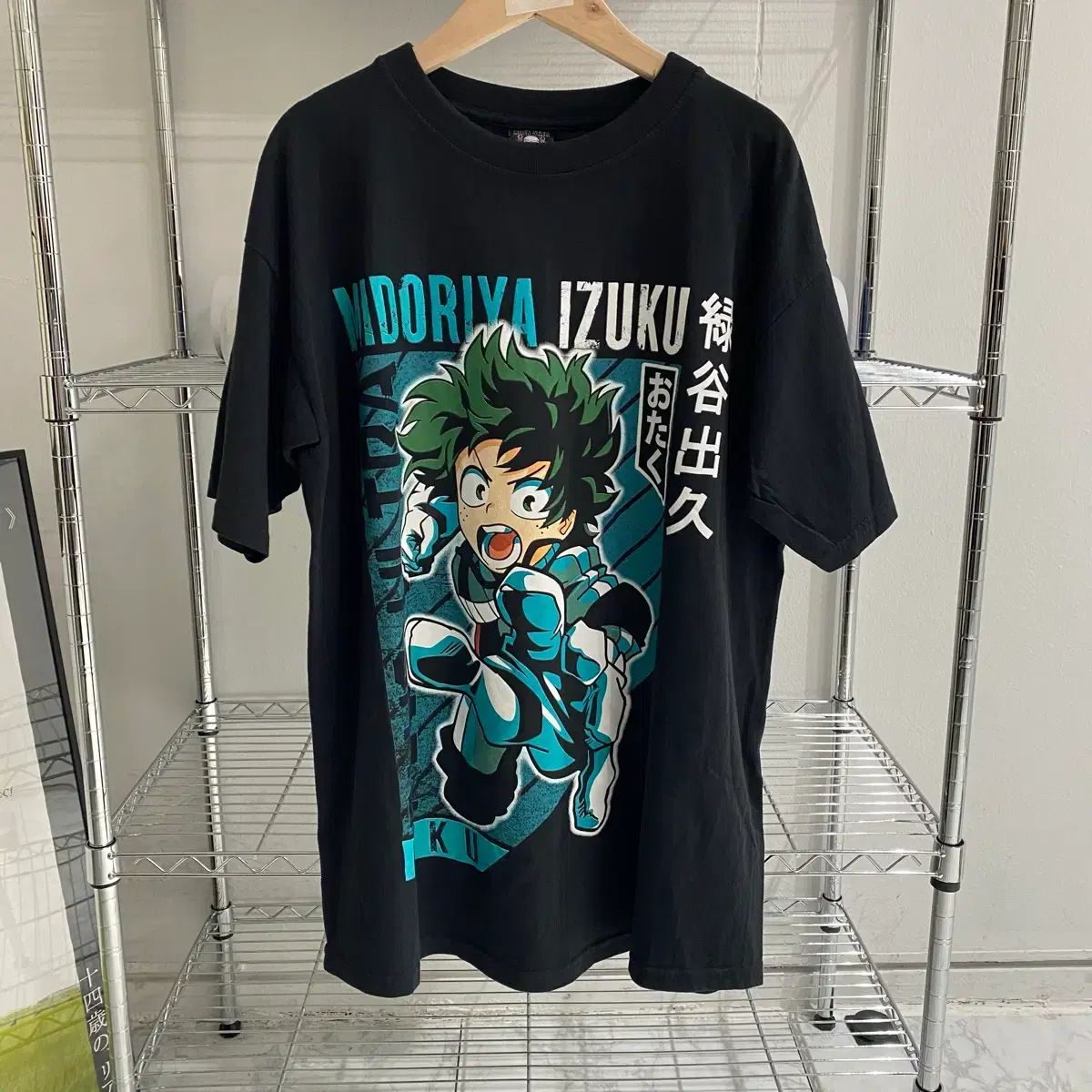 僕のヒーローアカデミア(僕のヒーローアカデミア) Columbia(コロンビア) ブートレッグ アニメ Tシャツ アニメT