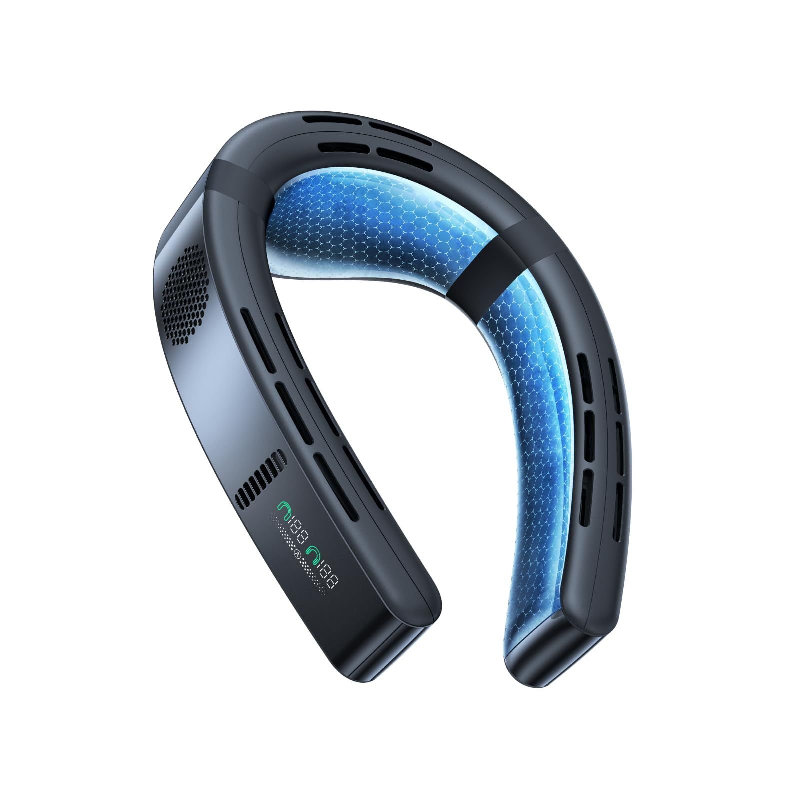 【2025モデル・最強冷感ネッククーラー】TORRAS COOLIFY Cyber ネッククーラー 冷却プレート 首掛け扇風機 ネックファン ペルチェ 首掛けファン AI搭載 熱中症対策 携帯扇風機 冬夏兼用 プレゼント 6000mAh 軽量 羽根なし 扇…