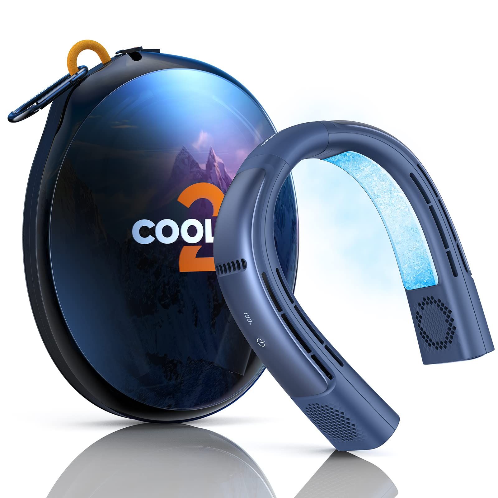 【COOLIFY 2・5000mAhモデル 】TORRAS ネッククーラー 首掛け扇風機 冷却プレート 母の日 ギフト 四風道送風 サラウンド型 9段階自由調節 携帯扇風機 くびかけ ねっくくーらー 冷房/暖房 半導体冷却 Type-c充電 熱中症対策 父…