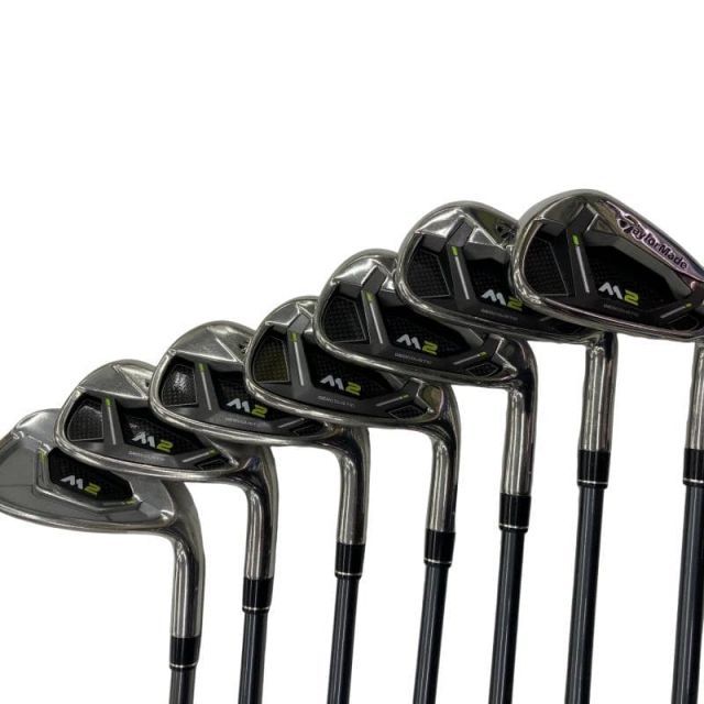 【中古】 テーラーメイド M2(2017) 8S USA アイアンセット IR REAX 75(M2 2017IR) (フレックスS) メンズ 男性用 右利き 右用 Cランク ゴルフクラブ 36,492円