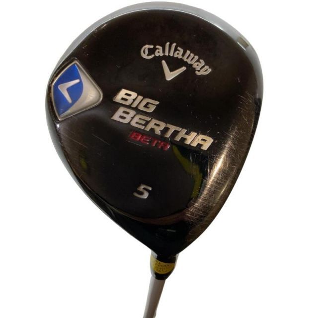 【中古】 キャロウェイ BIG BERTHA(2014) BETA 5W フェアウェイウッド FW AIR Speeder for BIG BERTHA(フェアウェイ) (フレックスR) メンズ 男性用 右利き 右用 Cランク ゴルフクラブ
