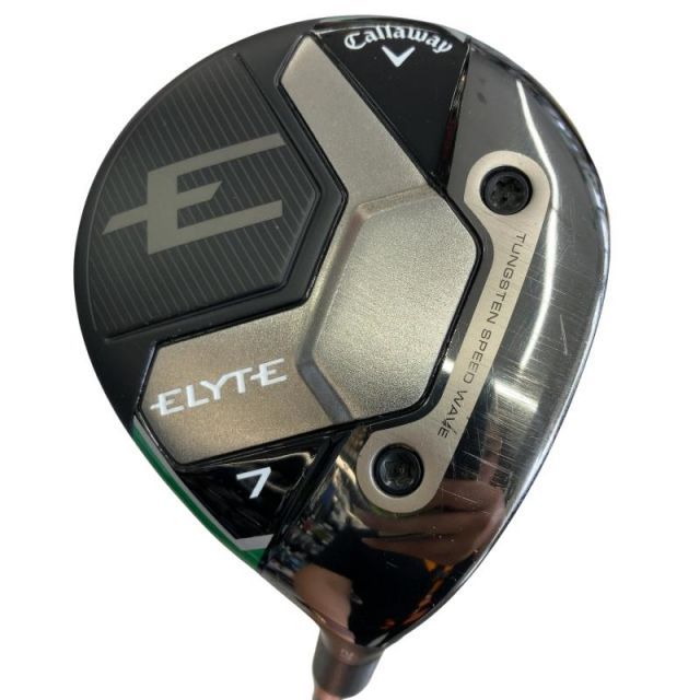 【中古】 キャロウェイ ELYTE 7W フェアウェイウッド FW 純正特注シャフト (フレックスS) メンズ 男性用 右利き 右用 Cランク ゴルフクラブ