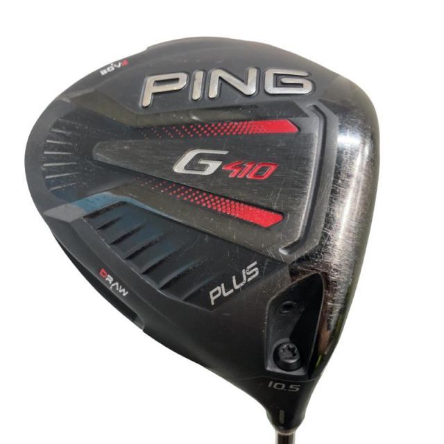 【中古】 ピン G410 PLUS 10.5° ドライバー DR 純正特注シャフト (フレックスS) メンズ 男性用 右利き 右用 Cランク ゴルフクラブ