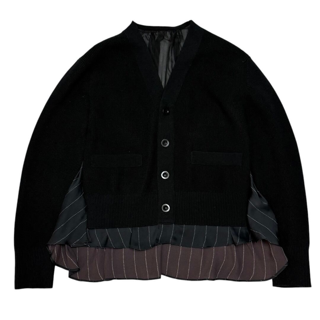 sacai　Docking Stripe Cardigan(Womens)