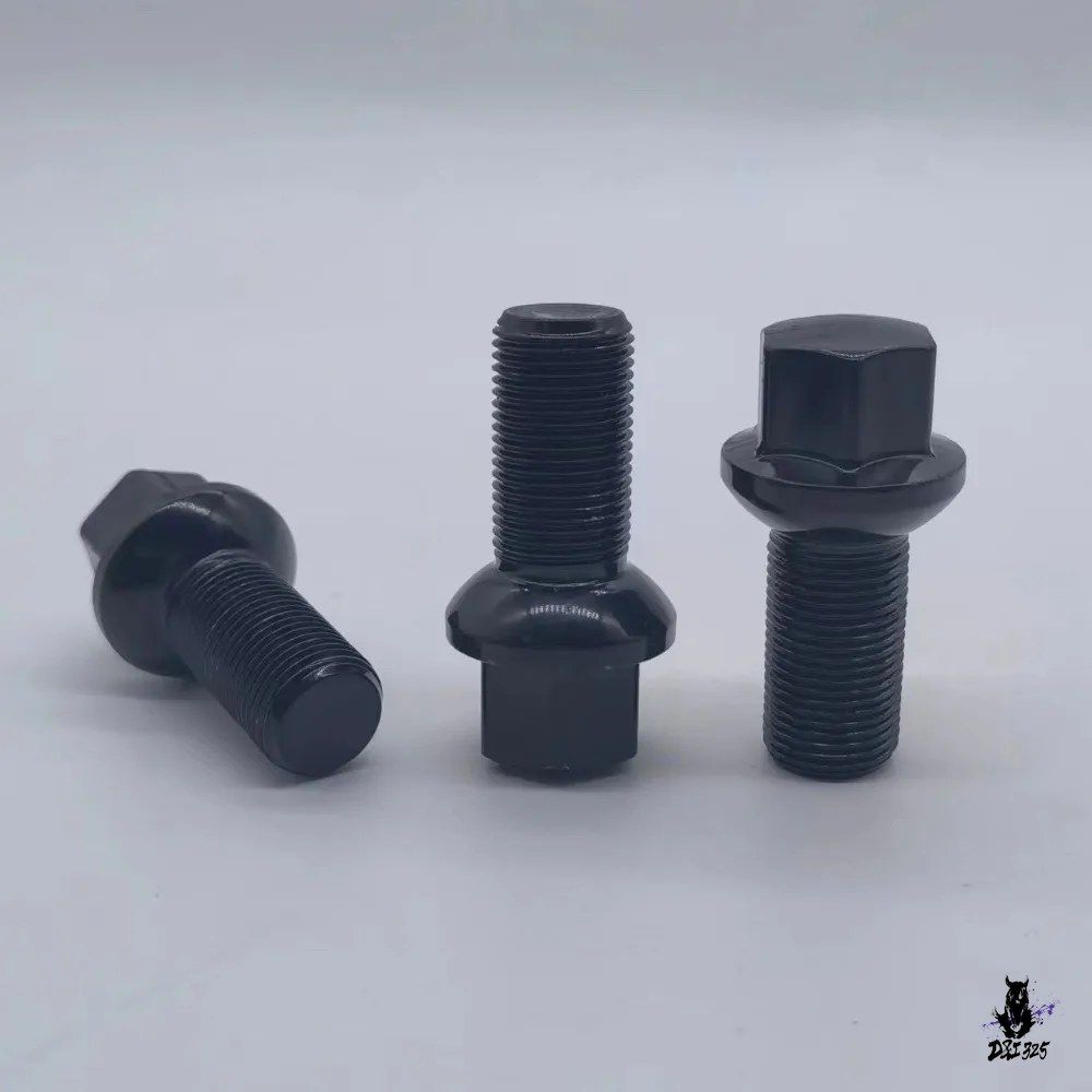 メルセデスベンツ用 ホイールラグボルト M15x1.25 5個セット 17mm 六角 28mm
