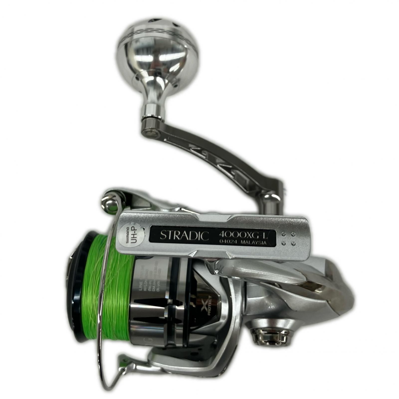 SHIMANOSTRADIC4000HG スピニングリール ゴメクサスノブ交換済 SHIMANO シマノ スピニングリール 19ストラディック 4000XG ゴメクサス