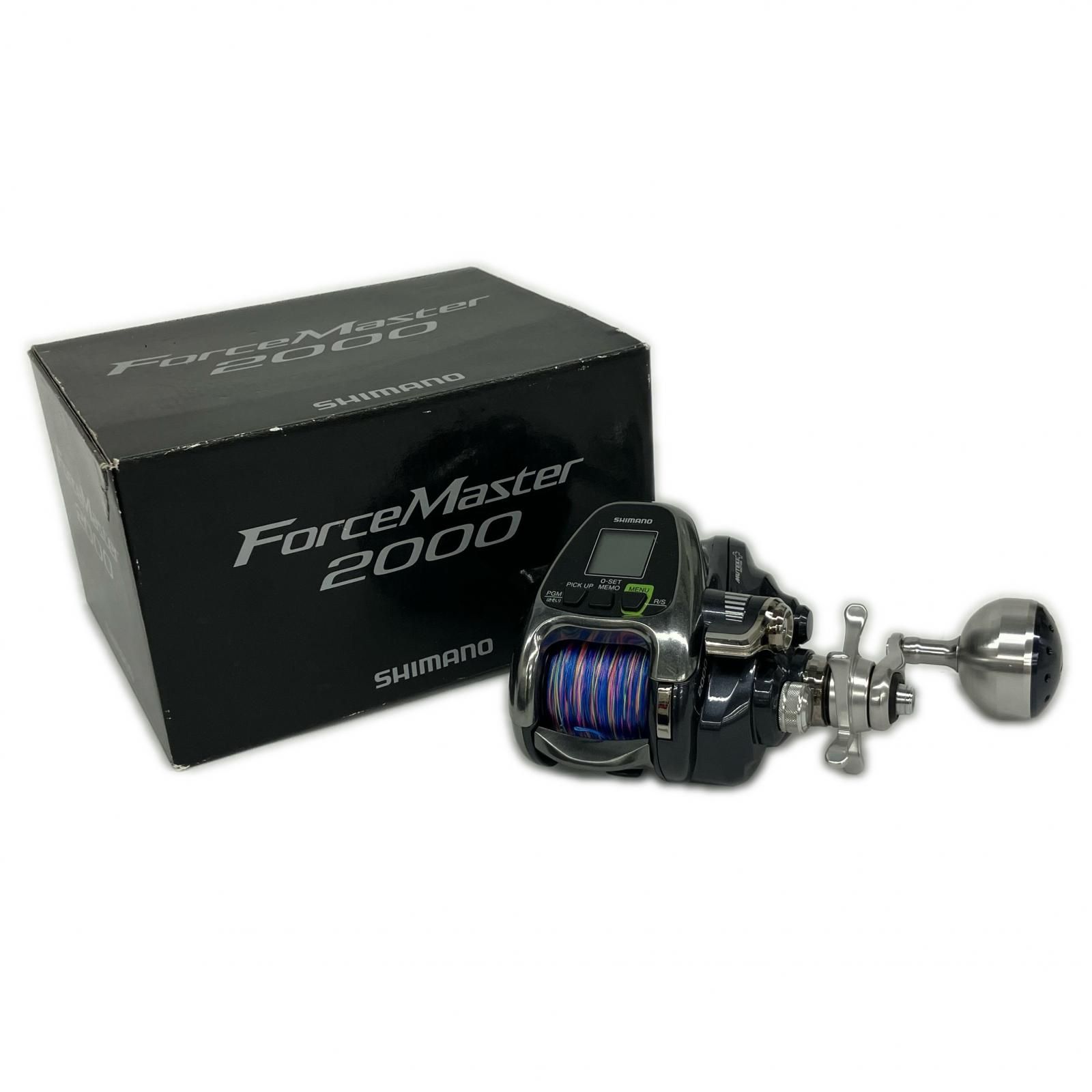 SHIMANO シマノ 電動リール 16フォースマスター 2000 14.5時間使用 03601
