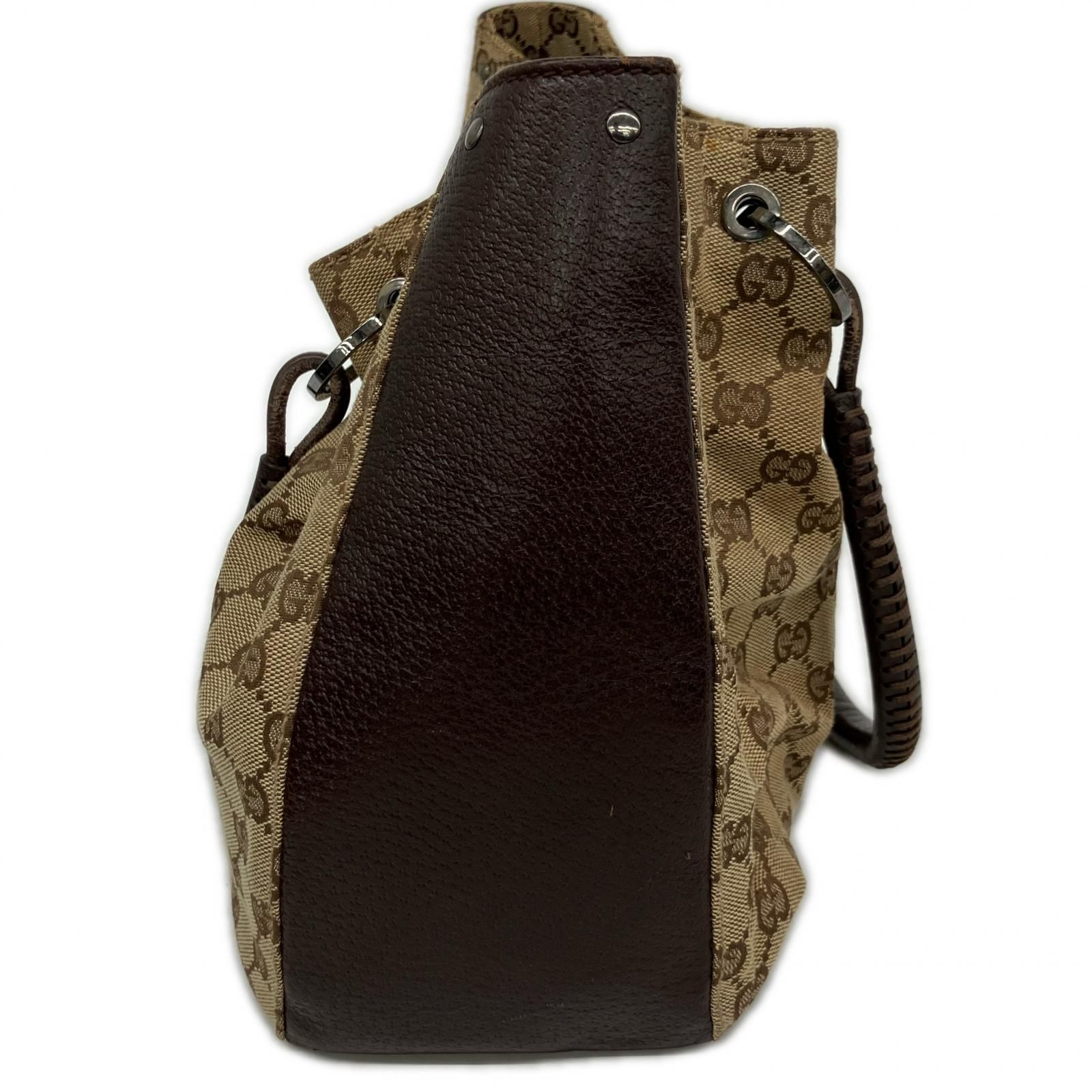 GUCCI グッチ GGキャンバス トートバッグ 115015 ブラウン - メルカリ