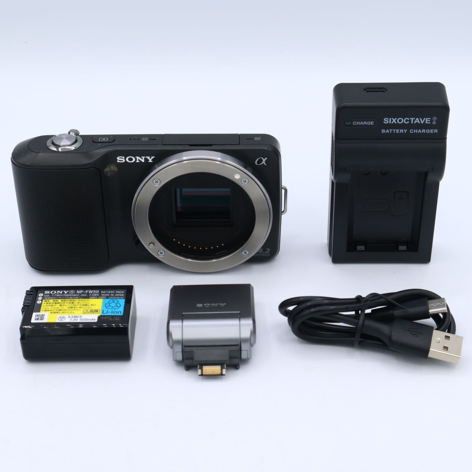 シャッター回数：9723回】NEX-3 ブラック SONY ソニー ボディ