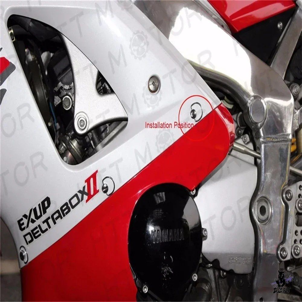 バイク用 Dzus クイックリリースファスナー 15mm ブラック 1/4回転 10個セット