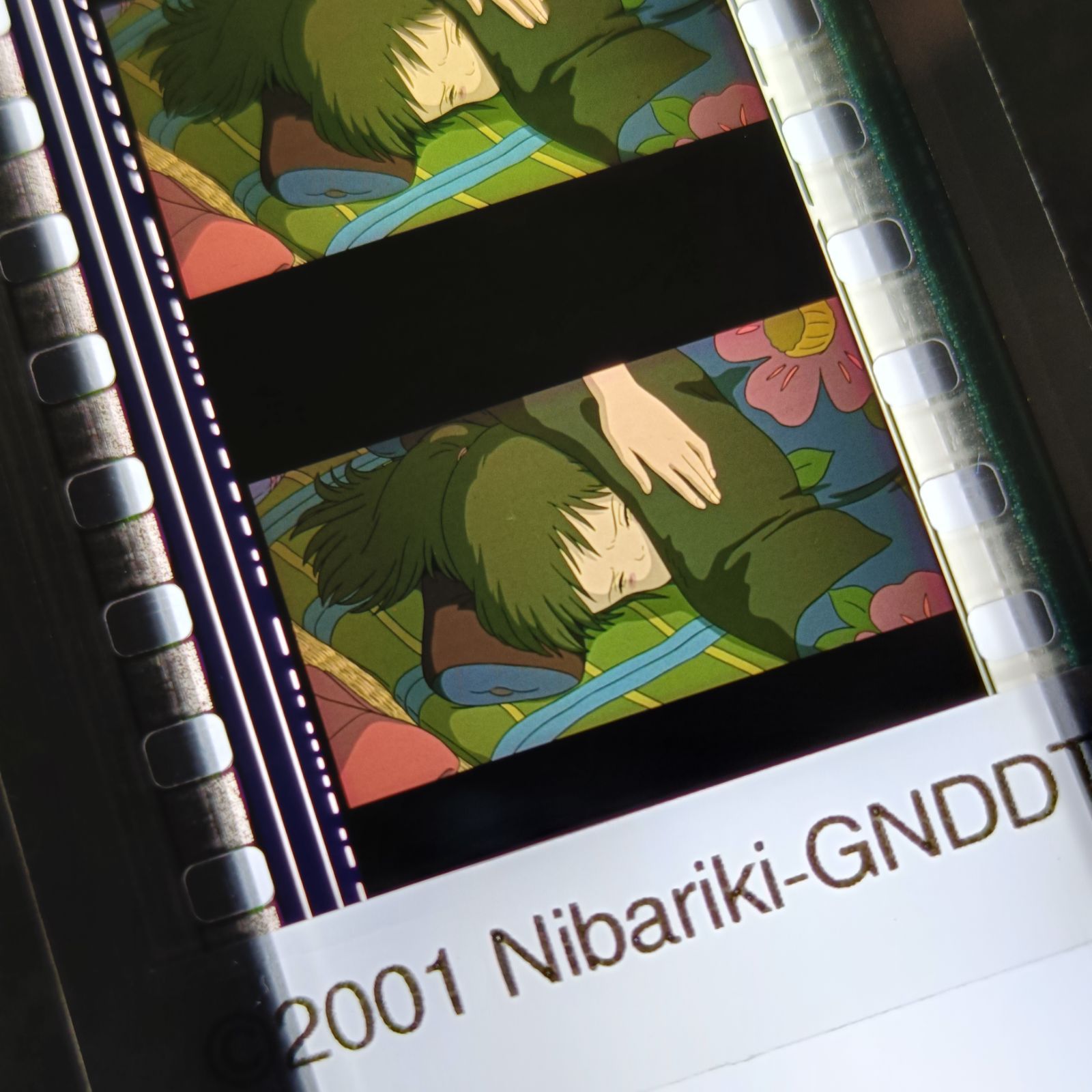 ジブリ 千と千尋の神隠し フィルムブックマーカー 2001年 しおり 千と千尋の神隠し しおり 千と千尋の神隠し しおり フィルム