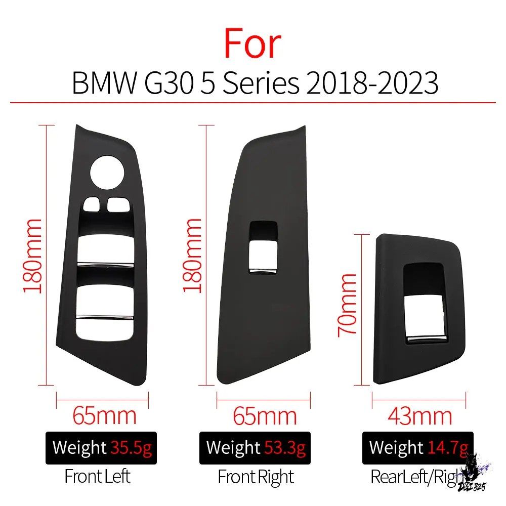 BMW G30 G31 5シリーズ 用 フロント/リア ドアハンドルプル アクセサリー
