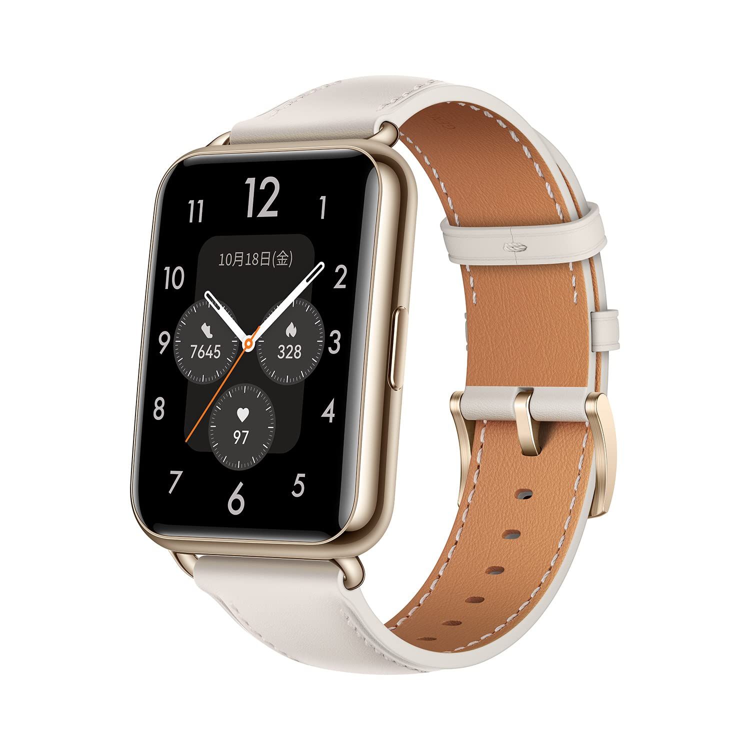 HUAWEI WATCH FIT2 スマートウォッチ ムーンホワイト【日本正規代理店品】