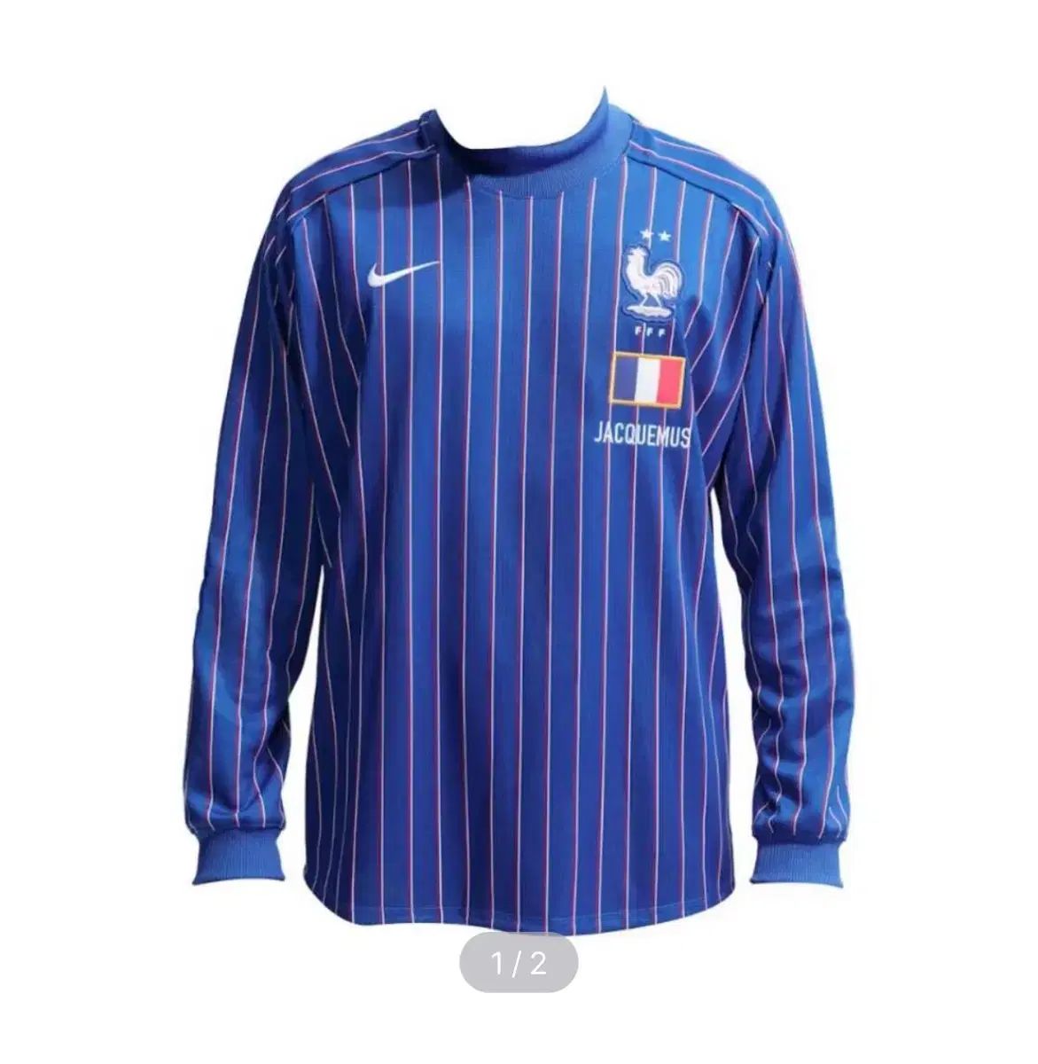 ナイキ x ジャックムス フランス ゴールキーパー シャツ ゲーム ロイヤル 110 XL
